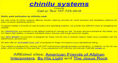 Desktop Screenshot of chinilu.com