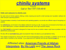 Tablet Screenshot of chinilu.com